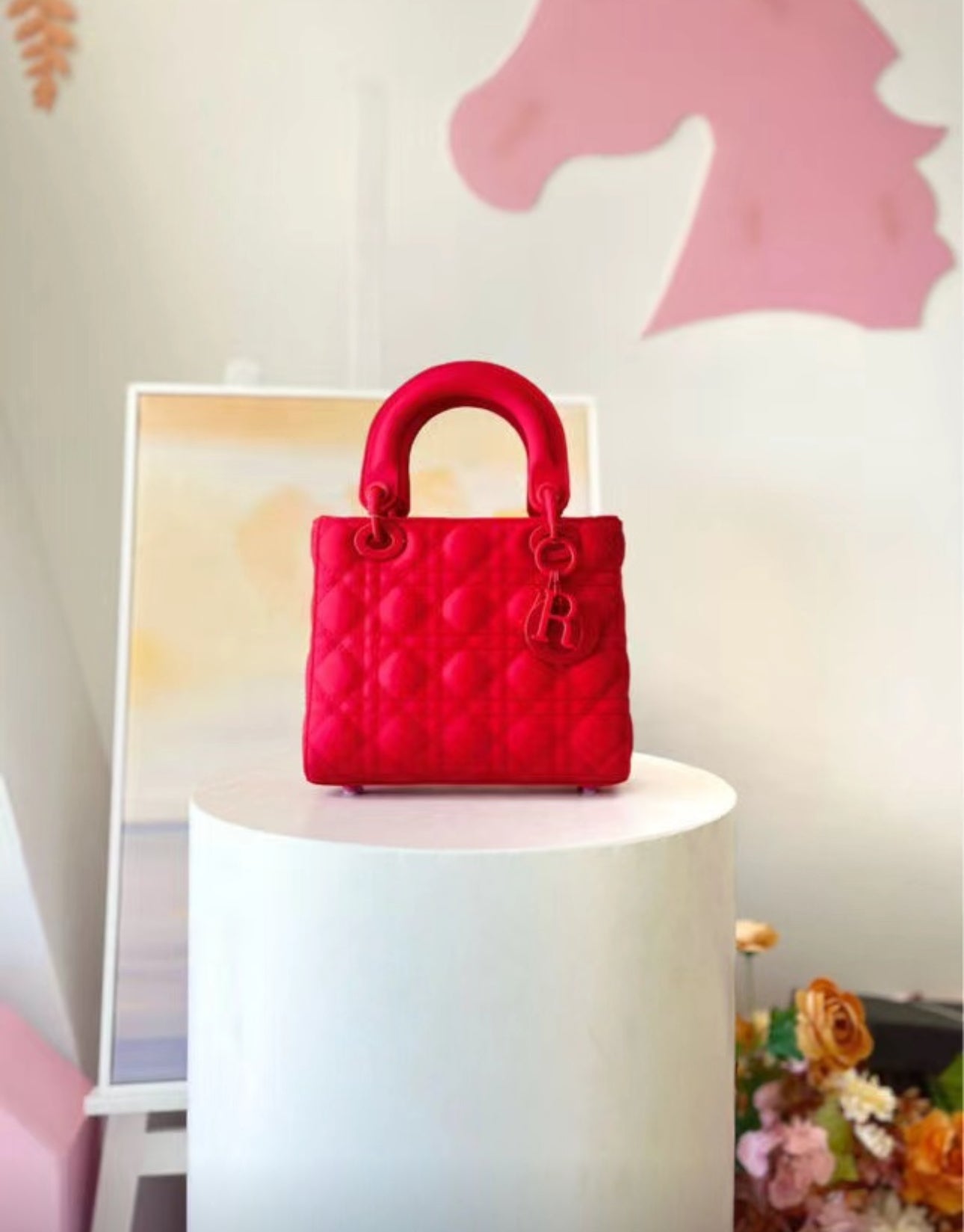 Red Dior’ bag