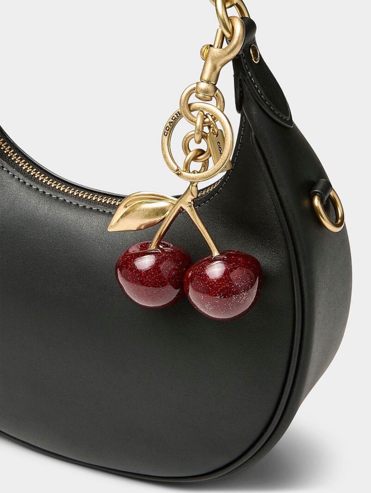 Cherry bag/key chain