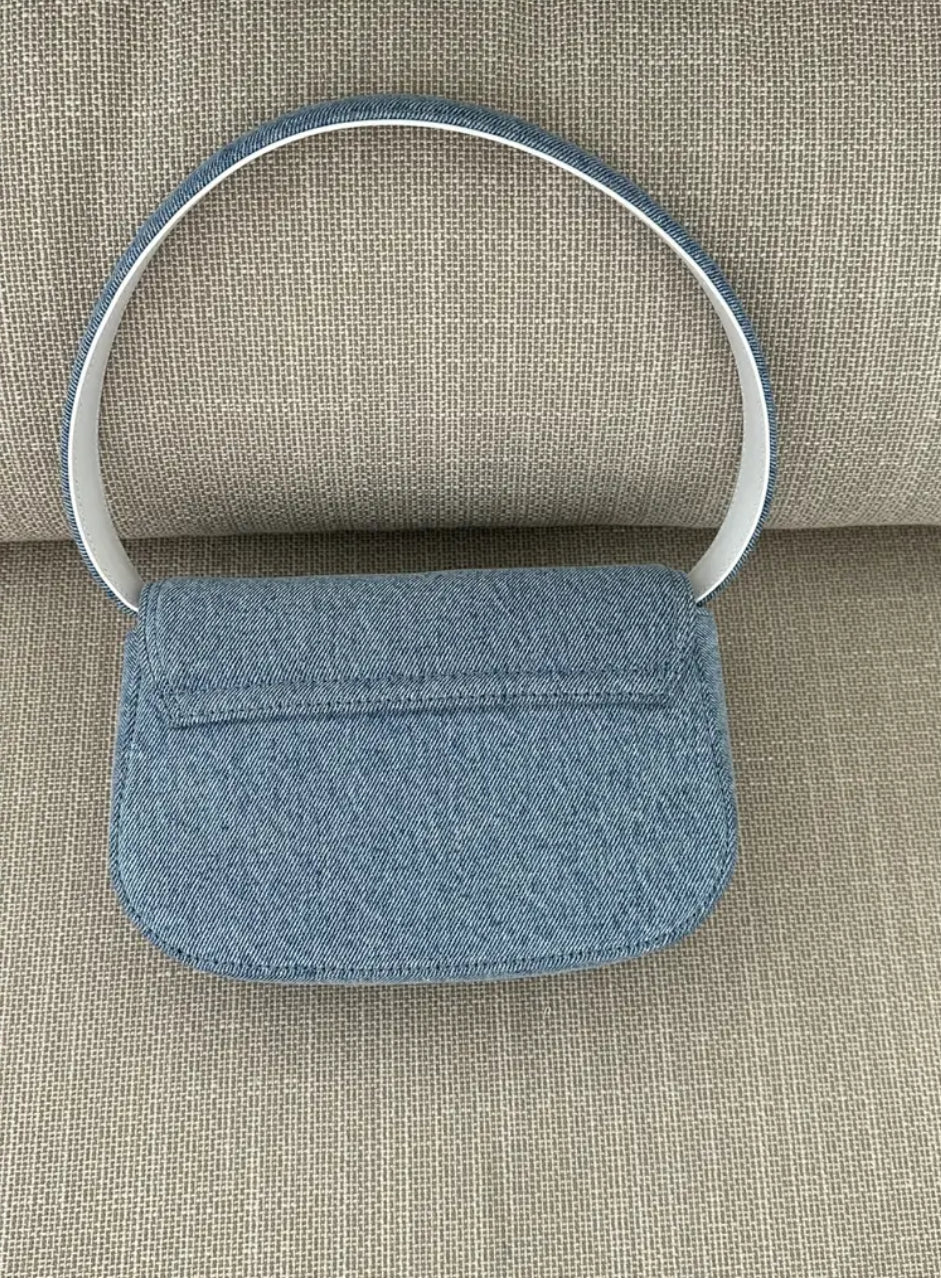 Vintage denim bag