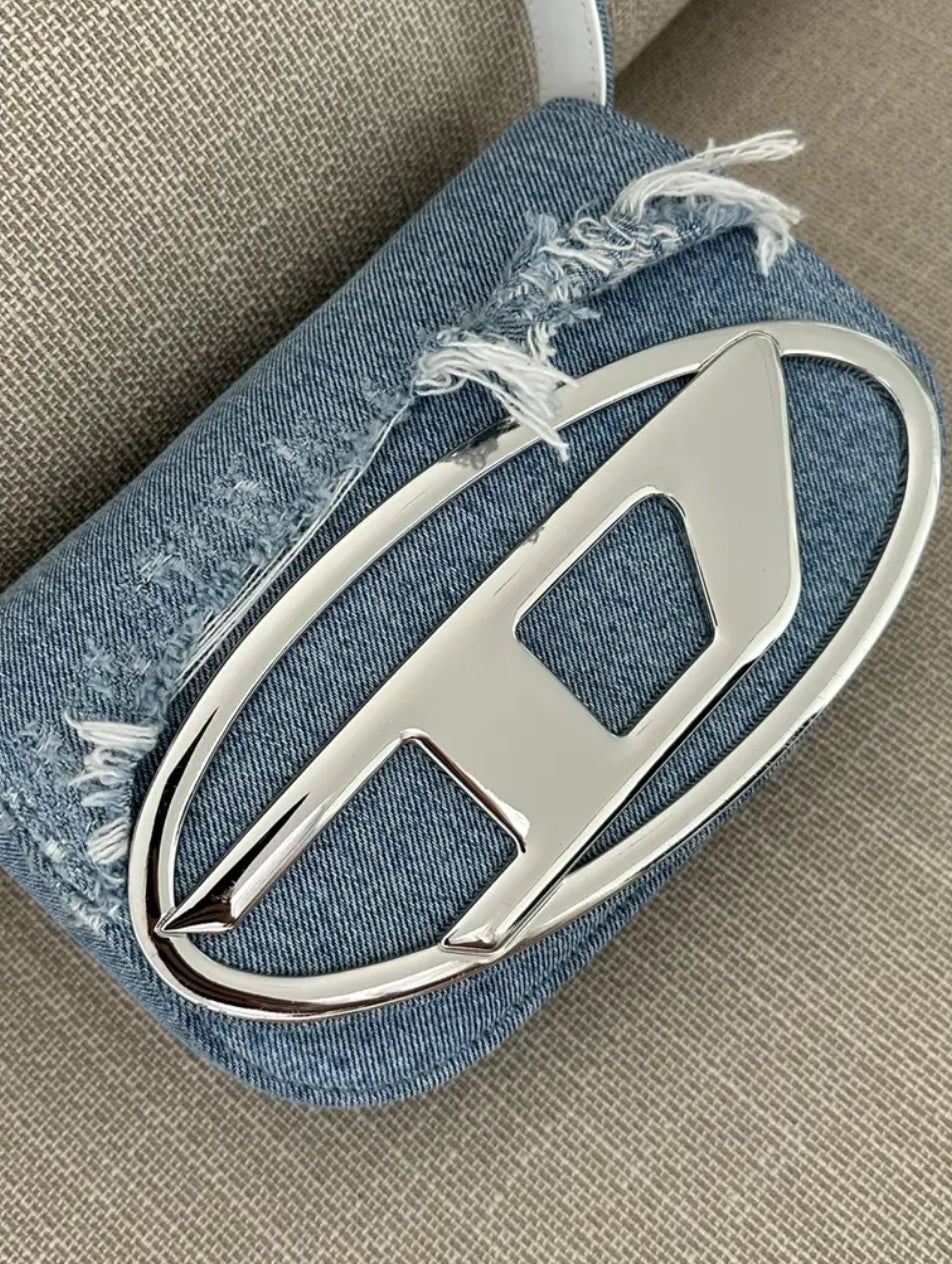 Vintage denim bag