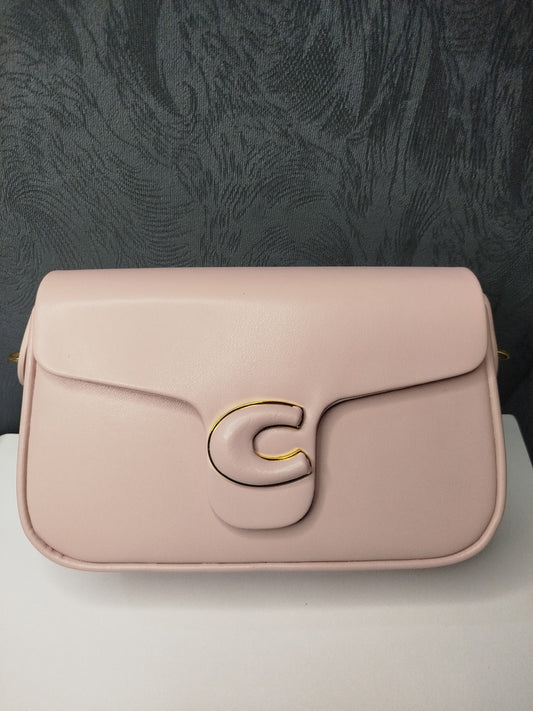 Baby pink C bag